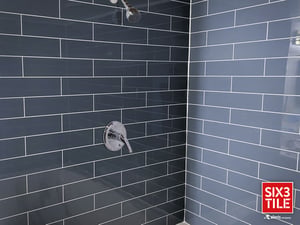 Six3Tile_CustomShowerSurround4x16subwayMarinerBlue_white grout