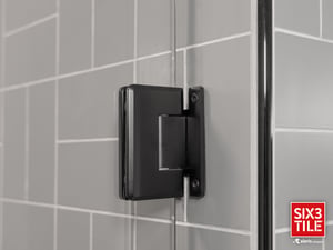 Six3Tile Mounting Door hinges
